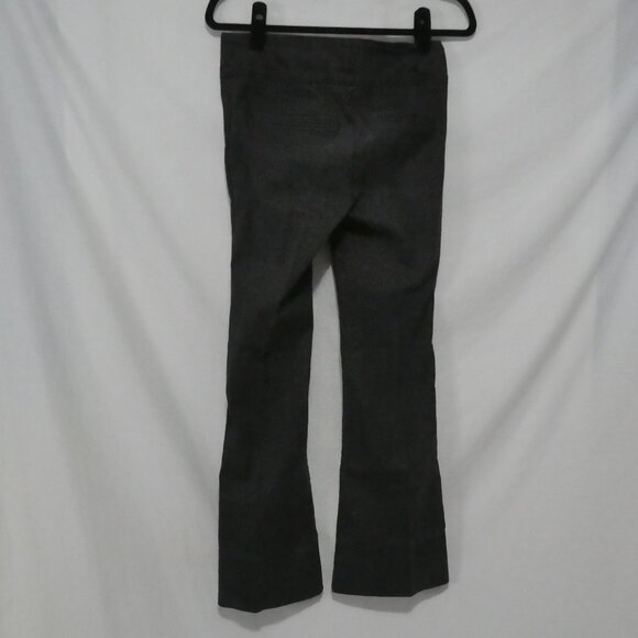 DYNAMITE | size 7 | Striped Charcoal Pants | Faux Pockets - Picture 2 of 16